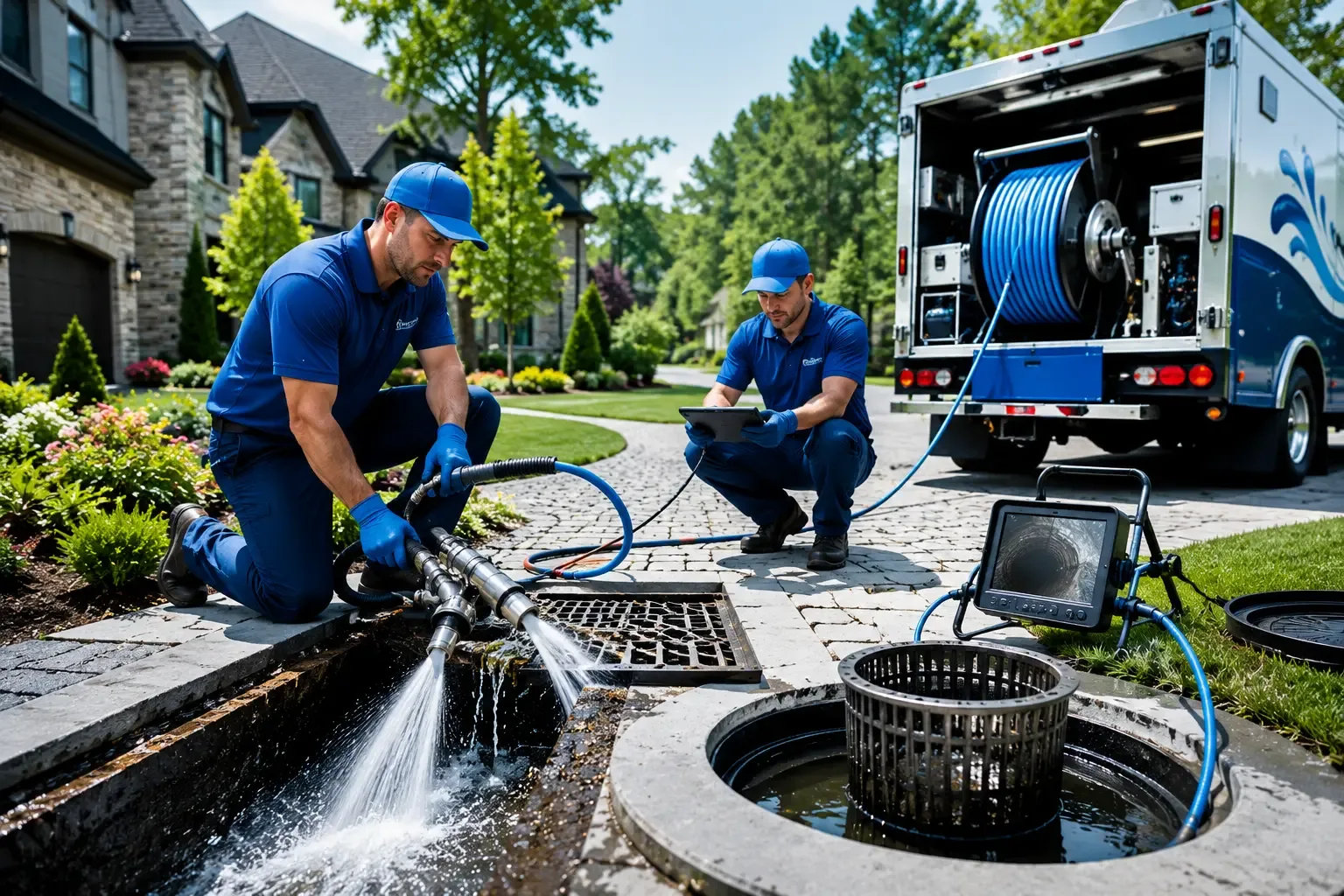 Local outdoor drain cleaning professionals in Columbus, KS